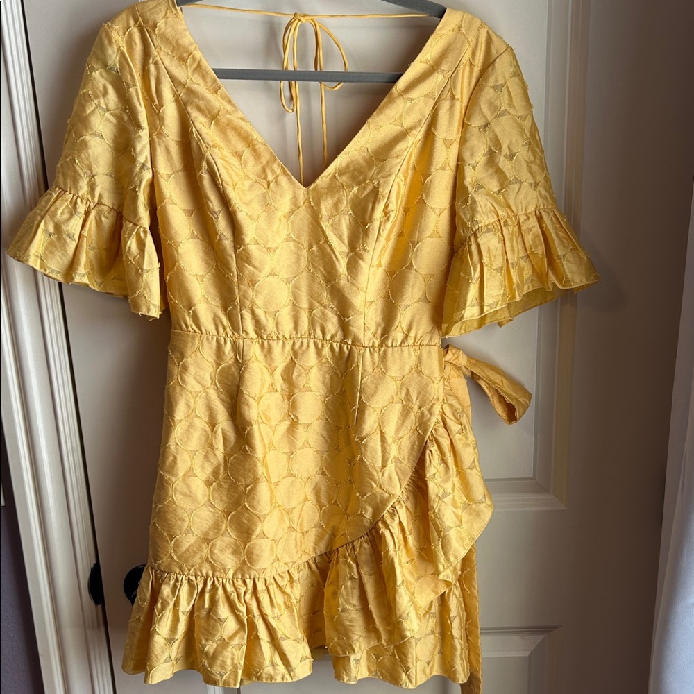 C/MEO Collective Yellow Mini Dress
#002